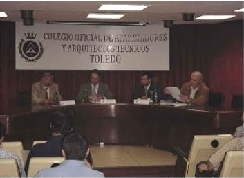 Julio Rodríguez Arauzo junto a Alejandro Gil, Consejero de urbanismo de Bono y uno de los protagonistas en los hechos de Seseña